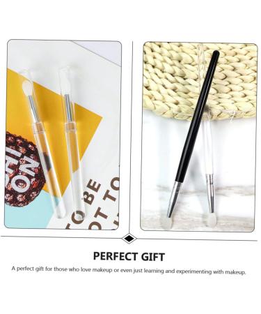 6PCS Silicone Lip Brush Set - Portable Makeup Tools for Lipstick Lip Masks & Eyeshadow Applicators - Buy Online on GoSupps.com