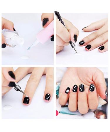 Careforyou 5pcs Nail Dotting Pens - DIY Manicure & Nail Art Tools for Creative Decorations | International Shipping - Buy Online on GoSupps.com
