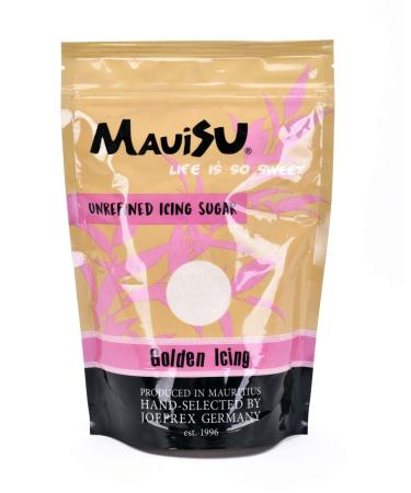 MauiSu - Powdered Sugar Golden Icing - unrefined golden powdered sugar 500g