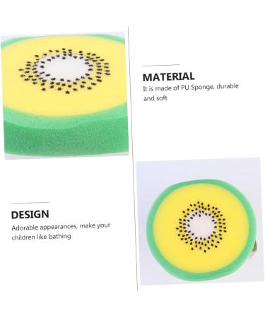 Housoutil 4 Pcs Kids Bath Sponge Set - Natural Loofah & PU Shower Balls for Newborns | Soft Safe & Effective Bathing Essentials - Buy Online on GoSupps.com