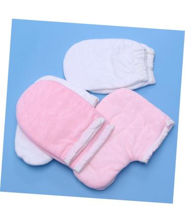 minkissy 4 Pairs Cloth Gloves Booties Paraffin Wax Bath Mitts Hand Treatment Gloves Bath Treatment Mitt Glove Paraffin Wax Warmer for Hands and Feet Wax Bath Mittens Accessories Simple M As Shown - Buy Online on GoSupps.com