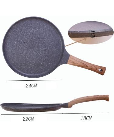 Zerodeko 1pc Frying Pan Skillet with Lid Saucepan Steak Skillet Pan Stainless Steel Skillet Omelette Maker Non-Stick Steak Pan Pancake Cooking Pan Aluminum Non Stick Household Pot - Buy Online on GoSupps.com