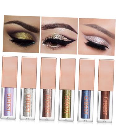 Healvian 2 Pcs Pearlescent Eyeshadow Glitter Eyeshadow Liquid Eye Shadow Eye Makeup Glow Eye Powder - Buy Online on GoSupps.com