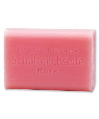 Florex Florex Diana Rose Sheep Milk Soap with Romantic Rose Fragrance 100 g