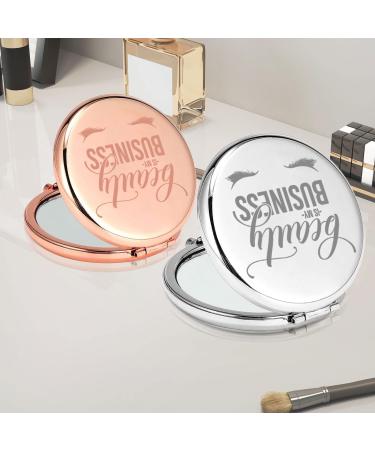 PLITI Lash Girl Compact Mirror - Ideal for Lash Artists & Cosmetology Students (CMrg) - Buy Online on GoSupps.com