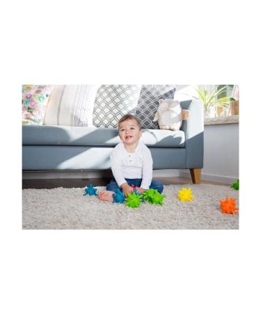 Edushape Rubber Ball Bite Ring Set - 3 Pieces | International Shipping | Safe Toys for Infants - Buy Online on GoSupps.com