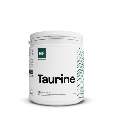 100% Pure Taurine | Sports Performance Sleep Improvement Vegetable Taurine Non-GMO Wellness & Sport | Nutrimuscle | 400 Capsules