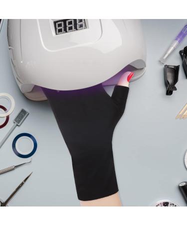 Yolev Anti UV Gloves for Gel Nail Lamp - UV Protection Professional Manicure Gloves for Women - Outdoor Sports Touchscreen Gloves - Buy Online on GoSupps.com