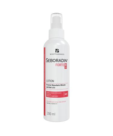 Seboradin lotion against hair loss hair loss hair dilution hair growth hair lotion for women men vitamins natural extracts hair scalp care hair care 200 ml forte - Buy Online on GoSupps.com
