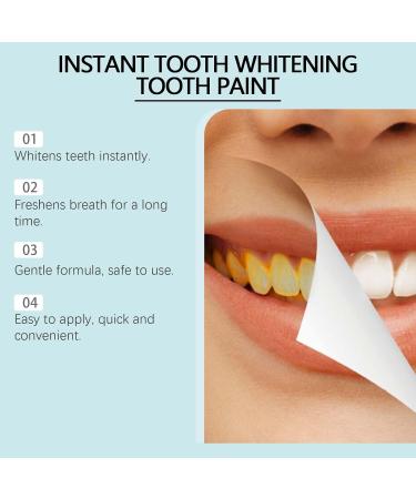 Peinture Dentaire Blanchiment Dentaire Peinture de Blanchiment des Dents Instantan e Gel de Blanchiments Efficace Vernis dents serr blanc pour les Dents Sensibles - Buy Online on GoSupps.com