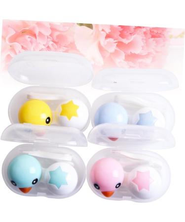 Healeved 8-PK Contact Lens Container Case - Durable Lens Holders with Duck Design for Safe Storage - Buy Online on GoSupps.com