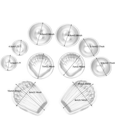  Tnfeeon Tnfeeon Professional Bath Bomb Moulds Premium Aluminum Alloy DIY Craft for Bath Bombs and Handmade Soaps (Black and Dark Blue) - Buy Online on GoSupps.com