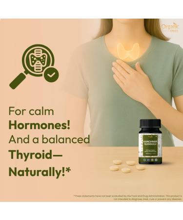 ORGANIC SPREE Kanchnar Guggulu 120 Tablets - Supports Detox and Lymphatic Health* - Ayurvedic Formulation - Certified and Vegetarian - Buy Online on GoSupps.com