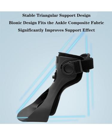 Buy SFKLYU Drop Foot Brace Orthosis - Lightweight Support for Nerve Injury & Foot Drop - Left S Size - Buy Online on GoSupps.com