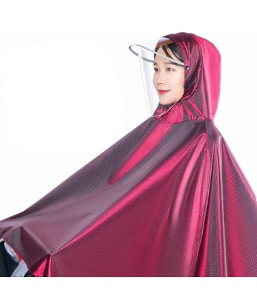 Mobility scooter cover Electric Scooter Raincoat Thickening Men and Women Single/Double Rain Poncho Outdoor Riding Motorcycle Rain Coat (Red 4XL without mirror cover)(Blue 3XL without mirror cover) 3XL without mirror cover Blue - Buy Online on GoSupps.com