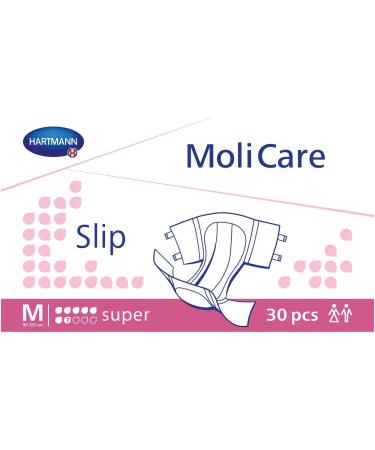 Molicare Slip Super Size M - 30 Pieces | Premium Adult Incontinence Diapers for Maximum Absorption - Buy Online on GoSupps.com