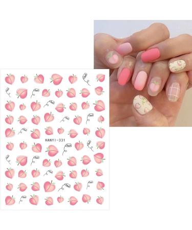 JMEOWIO 12 Sheets Fruit Nail Art Stickers Decals Self-Adhesive Strawberry Watermelon Lemon Nail Supplies Nail Art Design Decoration Accessories - Buy Online on GoSupps.com