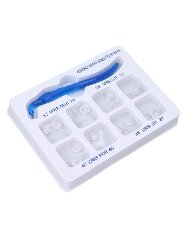 Kit for aesthetic impressions of the posterior teeth instrument for modelling aesthetic dental fillings of the teeth