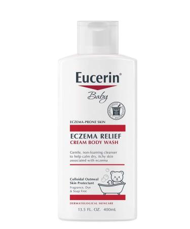 Eucerin Baby Eczema Relief Cream Body Wash 13.5 fl oz (400 ml) - Buy Online on GoSupps.com
