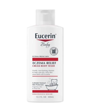 Eucerin Baby Eczema Relief Cream Body Wash 13.5 fl oz (400 ml)