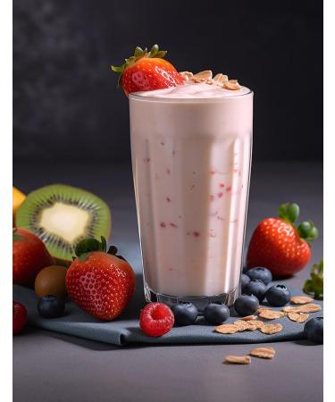 Icing Sugar Vanilla & Strawberry | with Powdered Fruit | Premium Powder Multipurpose for Dusting or Mixing | Box of 5x 15g Sachets Sugar Vanilla-Strawberry | 5x Sachets - Buy Online on GoSupps.com