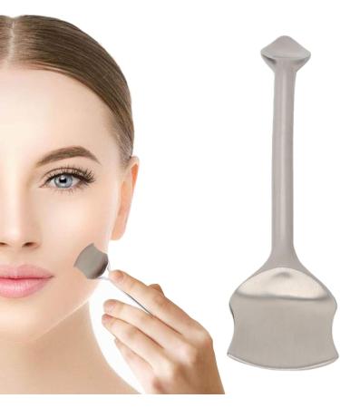 Stainless Steel Facial Pore Cleaner Scraper Double Head Blackhead Remover Tools Lightweight Skin Care Acne Extractor for Comedone Blackhead Whitehead and Face Cleaning Shovel - Buy Online on GoSupps.com