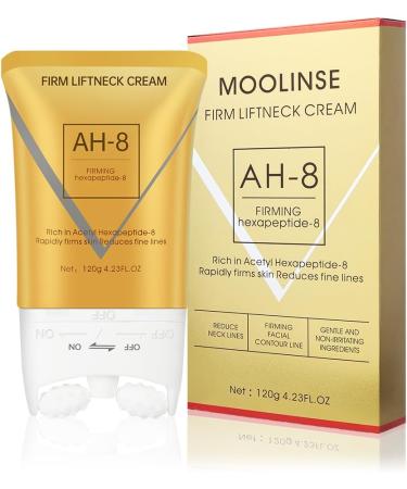 ALIIP Firming Neck Cream neck and d collet cream with roller neck firming cream against wrinkles necklines and sagging skin neck cream 120 g - Buy Online on GoSupps.com