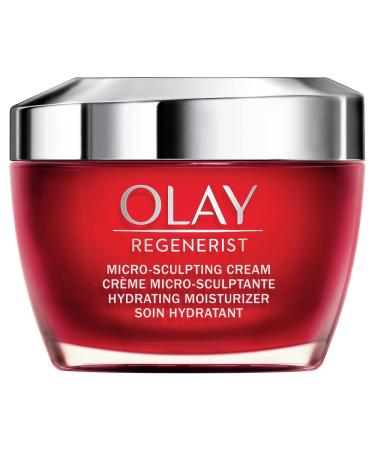 OLAY Regenerist Micro-Sculpting Cream FRAGRANCE FREE Moisturizer 1.7 oz (48 g) - MicroSculpting Micro Sculpting