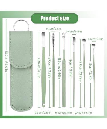 Runsgo Ear Cleaner The Most Professional Ear Cleaning Master in 2024 Ear Cleaning Kit Ear Cleaner Earwax Removal Tools with Pu Leather Case (Yellow) - Buy Online on GoSupps.com