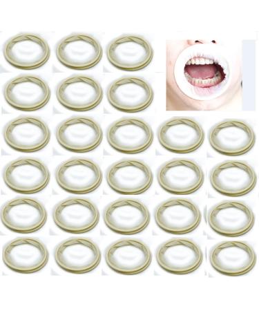 26Pcs Disposable Elastic Lips and Cheeks Mouth Opener Latex Oral Rubber Dam for Teeth Whitening Treatment Orthodontic Retractor Dentistry Endo Instrument