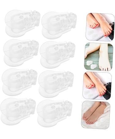 Hemoton 4 Pairs Silicone Gel Pedicure Bunion Splint Set - Yoga Tools for Valgus Hammer & Spacer Correction - Buy Online on GoSupps.com