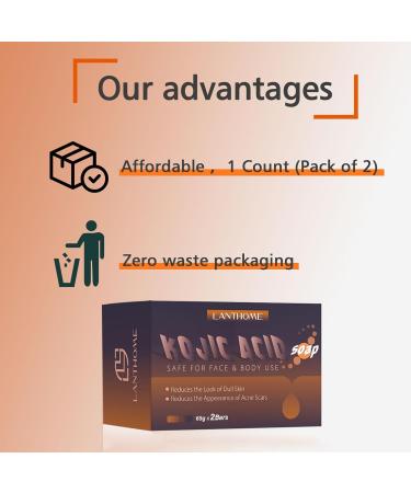 Kojic Acid Soap Olive Oil Soap Kojic Acid Soap Original Olive Oil Soap Bar for Face And Body Acne Dark Spots Hyperpigmentation Smooth Skin Mens Soap Bar for Improve Uneven Skin Tone - Buy Online on GoSupps.com