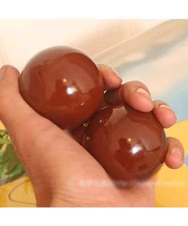 Unbit Baoding Balls - Magnetic Stress Relief & Hand Massage - Chinese Meditation Balls (2 Pieces) - Wooden Quiet Stress Balls for Joint Care - Buy Online on GoSupps.com