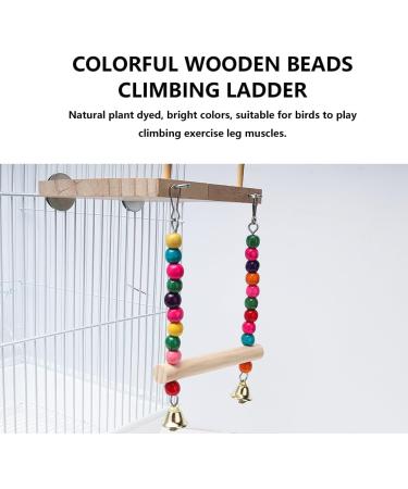 2pcs Bird Platform Stand Wooden Platform Play Exercise Stands Parrot Perches and Swing Bird Cage Toys Wood Swing Ferris Wheel Chewing for Parakeet Cockatiel Conure(size:1set) - Buy Online on GoSupps.com