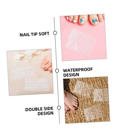 ARTSEWPLY 100 Sheets Double-Sided Self-Adhesive Nail Stickers Strong Adhesive Strip for Press False Nails Practical for Women Girls Nail Art - Buy Online on GoSupps.com