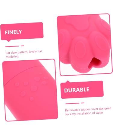 POPETPOP Beauty Facial Cat's Claw face Beauty Roller Cube face Compress Roller FACE face Roller Home Tools Pink Tools Face Accessory Care Silica Product 10.8X5CM Rosy - Buy Online on GoSupps.com