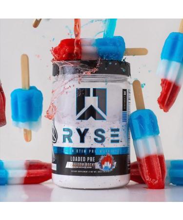 Ryse Core Series Loaded Pre Workout - High Stim Pre-Workout Pump Energy Strength 390mg Caffeine 4.5 Grams Pure L 420 g (Pack of 1) Freedom Rocks 30 Servings (Pack of 1) - Buy Online on GoSupps.com