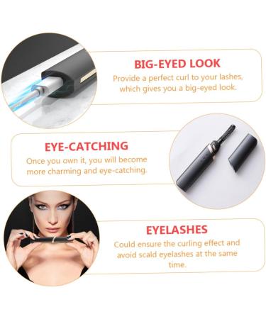 POPETPOP Heating Eyelash Curler 1 Set Electric Eyelash Instrument Electric Heated Eyelash Curlers Power Lash Lady Eyelash Heater Bibs Electric Eyelash Curler Curly Eyelash Brush Miss 14.3X2.3cm - Buy Online on GoSupps.com