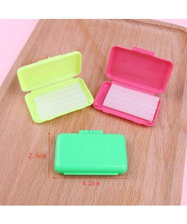 Syangkaitian 10-Pack Clear Braces Wax | Colorful Storage & Fruit Scent | Relieves Irritation for Braces & Oral Devices - International Shipping Available - Buy Online on GoSupps.com