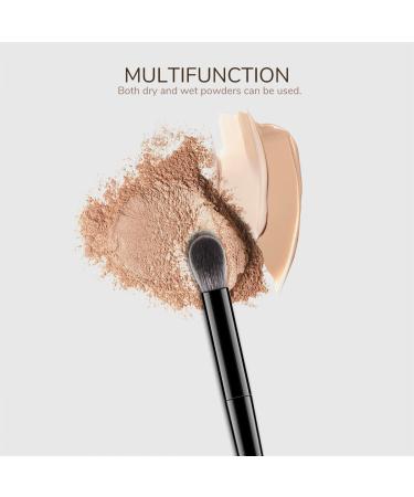 GOHIGH Smudge Brush Precision Eyeshadow & Eyeliner Tool | Synthetic Bristles Ideal for Flawless Makeup Application - Buy Online on GoSupps.com
