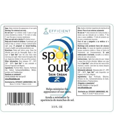 Spot Out Z 3.5oz - Sunspot Skin Treatment Lotion 3.5 Fl Oz - Buy Online on GoSupps.com