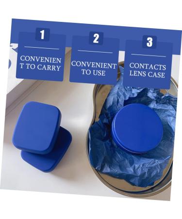 Solustrie 8-Pc Colored Contact Lenses Cosmetic Carrier - Mini Travel Case & Accessories for Lens Storage - Buy Online on GoSupps.com