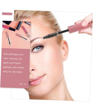 Healeved 24 Pcs Mascara Tube Portable Eyelash Brush Makeup Mascara Bottles Lipstick Tube Abs - Buy Online on GoSupps.com
