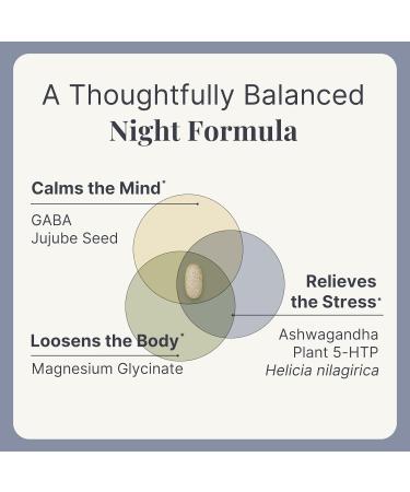 Dobel Relax & Sleep Aid Without Melatonin for Adults | with GABA Magnesium Glycinate Ashwagandha Jujube Seeds and Plant 5-HTP | Natural Support for Restful Sleep 60 Tablets Unflavored - Buy Online on GoSupps.com