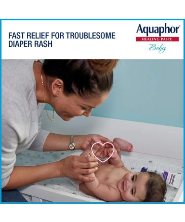 Aquaphor Baby Healing Cream 3-in-1 Diaper Rash 3.5oz (100ml) - Soothing Protection for Baby's Skin - Buy Online on GoSupps.com