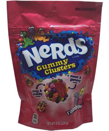Nerds Gummy Clusters Variety Pack| 2 Flavors - Very Berry and Rainbow Candy (2 x 8 Oz) - Buy Online on GoSupps.com