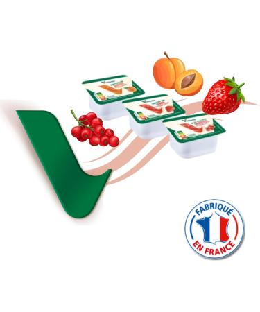 VALADE | 120 barquettes de confiture et gel e :abricot fraise groseille | doses individuelles de 30g pour un plaisir sans exc s pratique emporter id al pour la restauration et les Airbnb - Buy Online on GoSupps.com