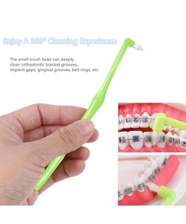 12 Pieces Orthodontic Toothbrush Set for Hard to Reach Areas and Implants - YH-004 - Buy Online on GoSupps.com