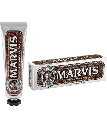 Buy Marvis Sweet & Sour Rhubarb Toothpaste 75ml - Fresh Mint Flavor Limited Edition | International Shipping - Buy Online on GoSupps.com