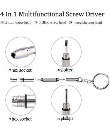 Precision Eyeglass Repair Kit with Screwdriver Set, Nose Pads, Retainer Strap, and Tweezer - Ideal for Glasses, Sunglasses, Spectacles, and Electronics - Buy Online on GoSupps.com